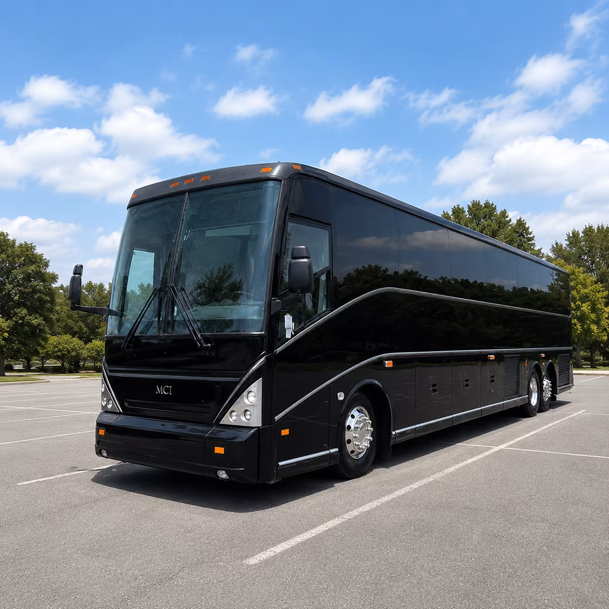 charter buses for government training programs academy shuttles