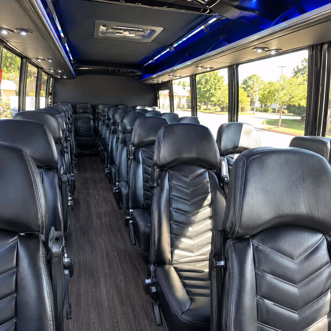 shuttle buses for stamford wedding guests between hotels and venues