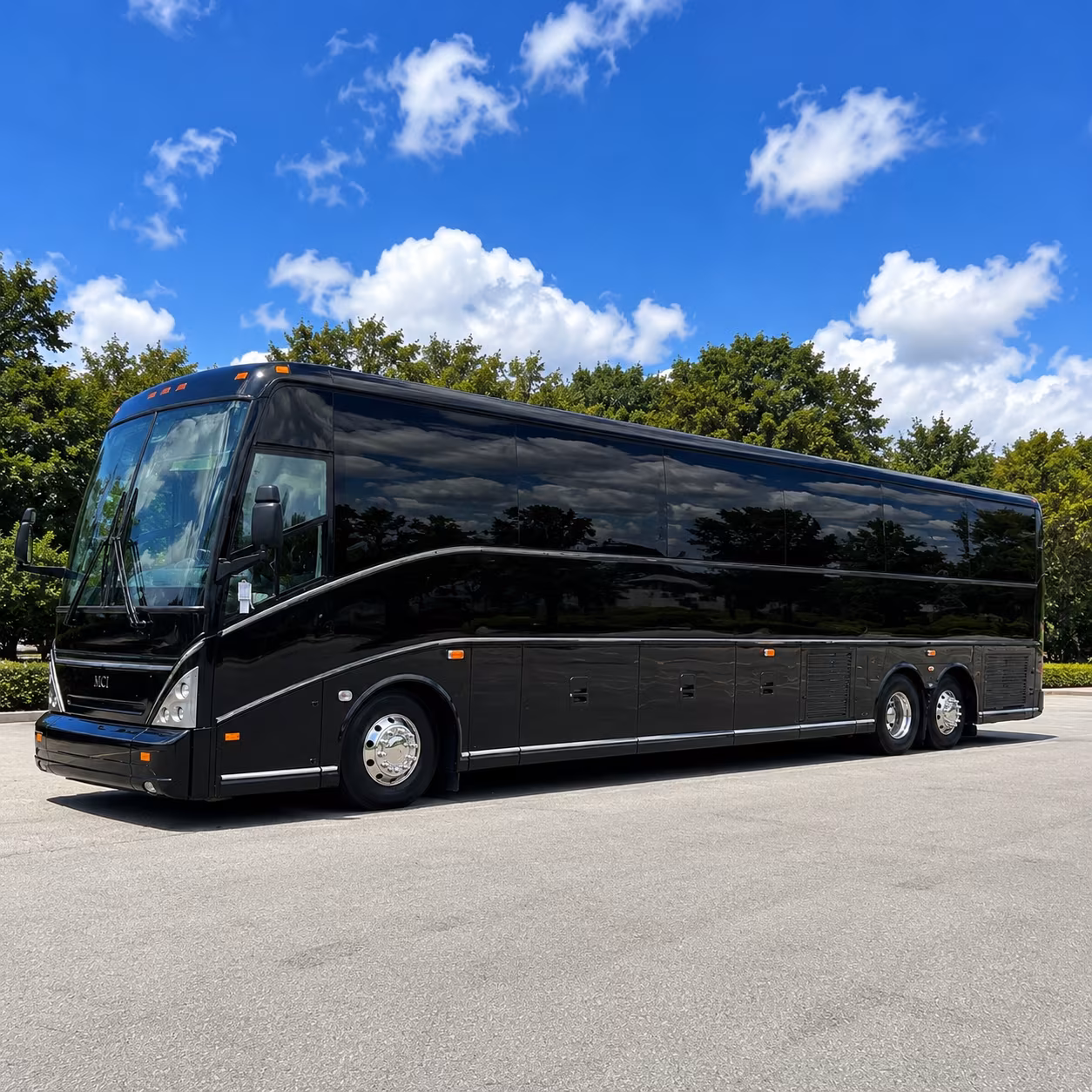 stamford 56 passenger charter bus