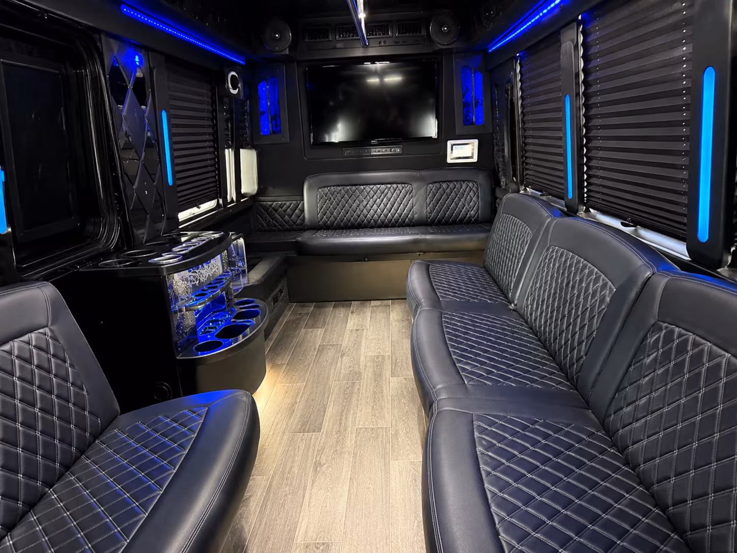 stamford night out party bus rental