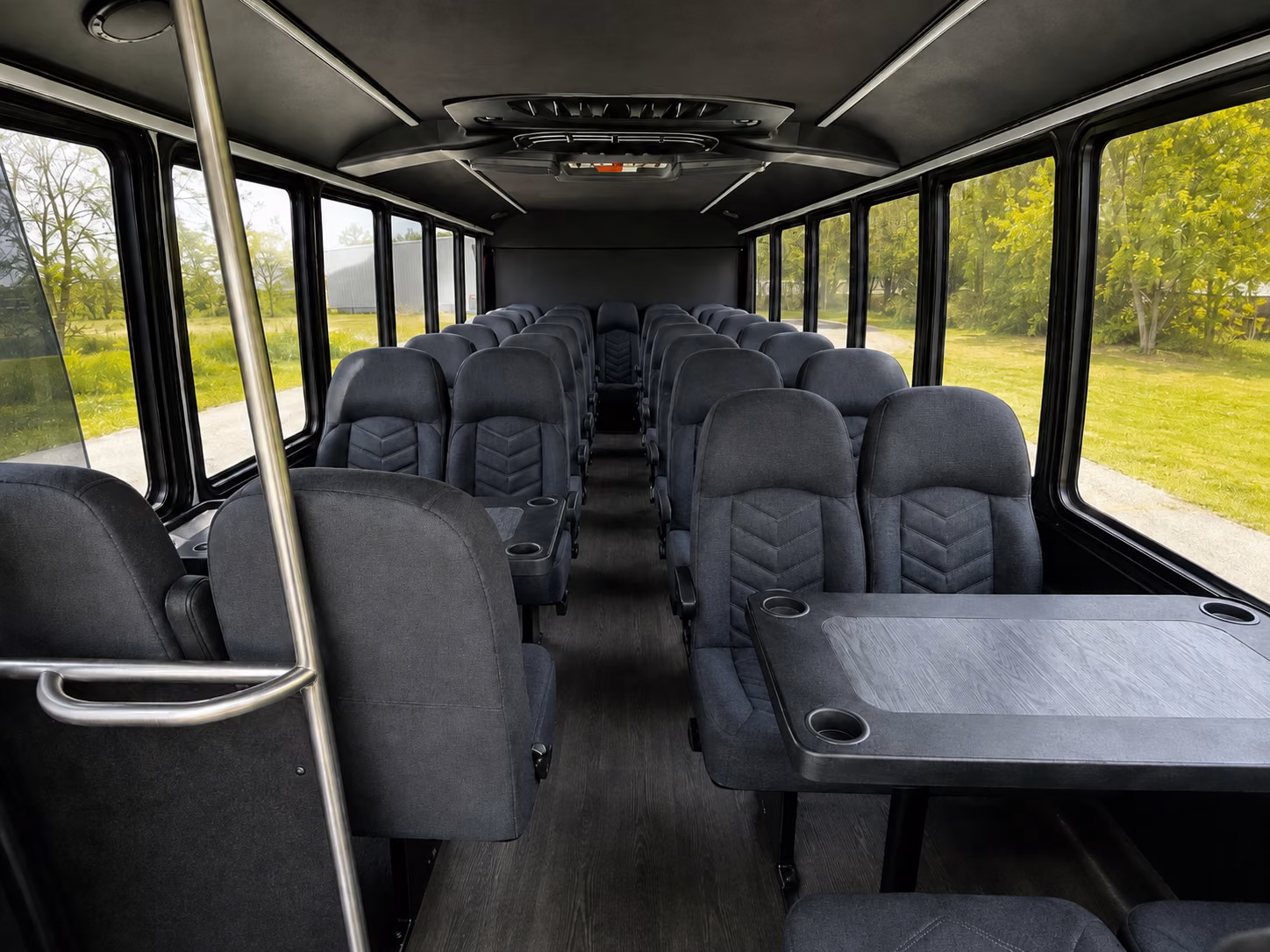 stamford sporting event transportation onboard seating