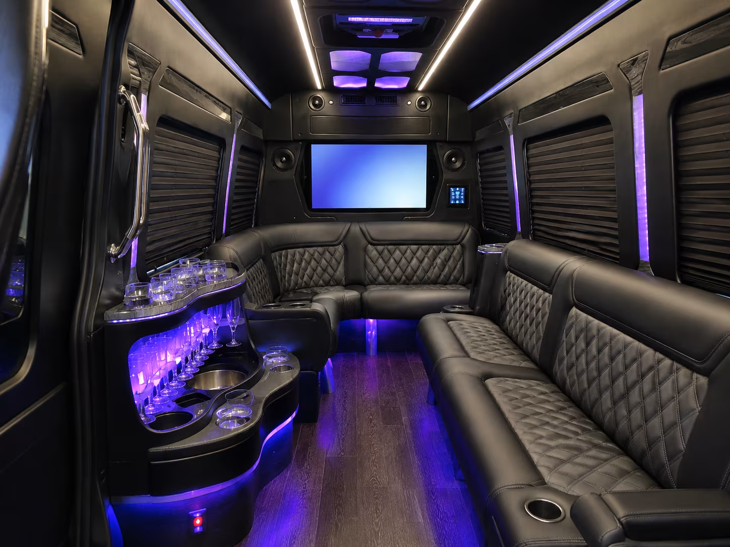 stamford sprinter limousine interior
